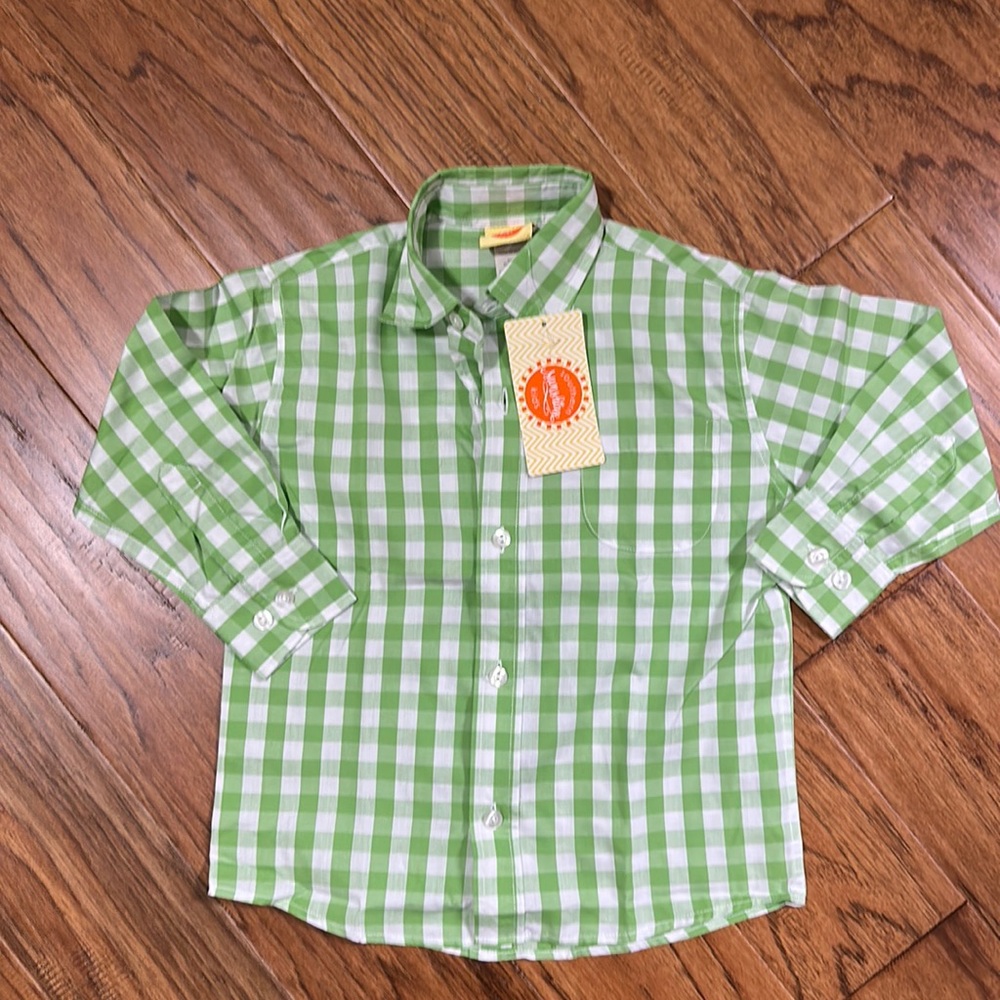 NWT Southern Sunshine Kids Button Down Size 4T